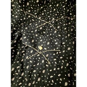 Gibson Trading Company Western Shirt Men Sz M Pearl Snap Cowboy Black Paisley